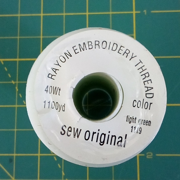 $1 Add-on Light Green 1119 Rayon Embroidery Thread - Picture 4 of 6
